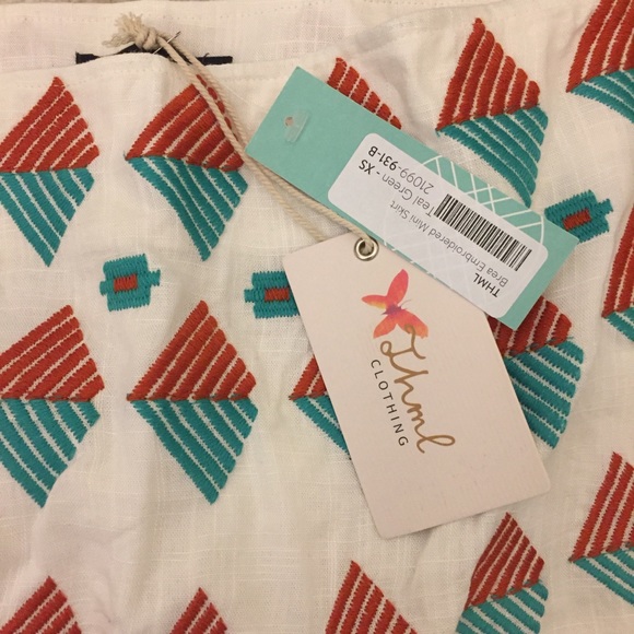 THML Brea Embroidered Mini Skirt - Picture 4 of 5